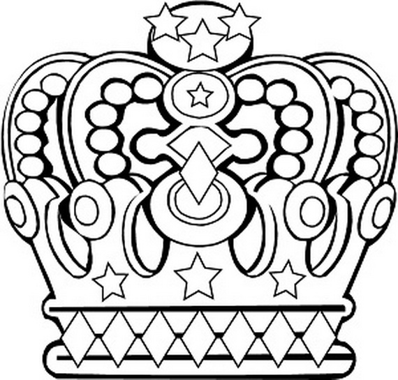 570x545 King And Queen Coloring Sheets Queen Elizabeth Diamond Jubilee
