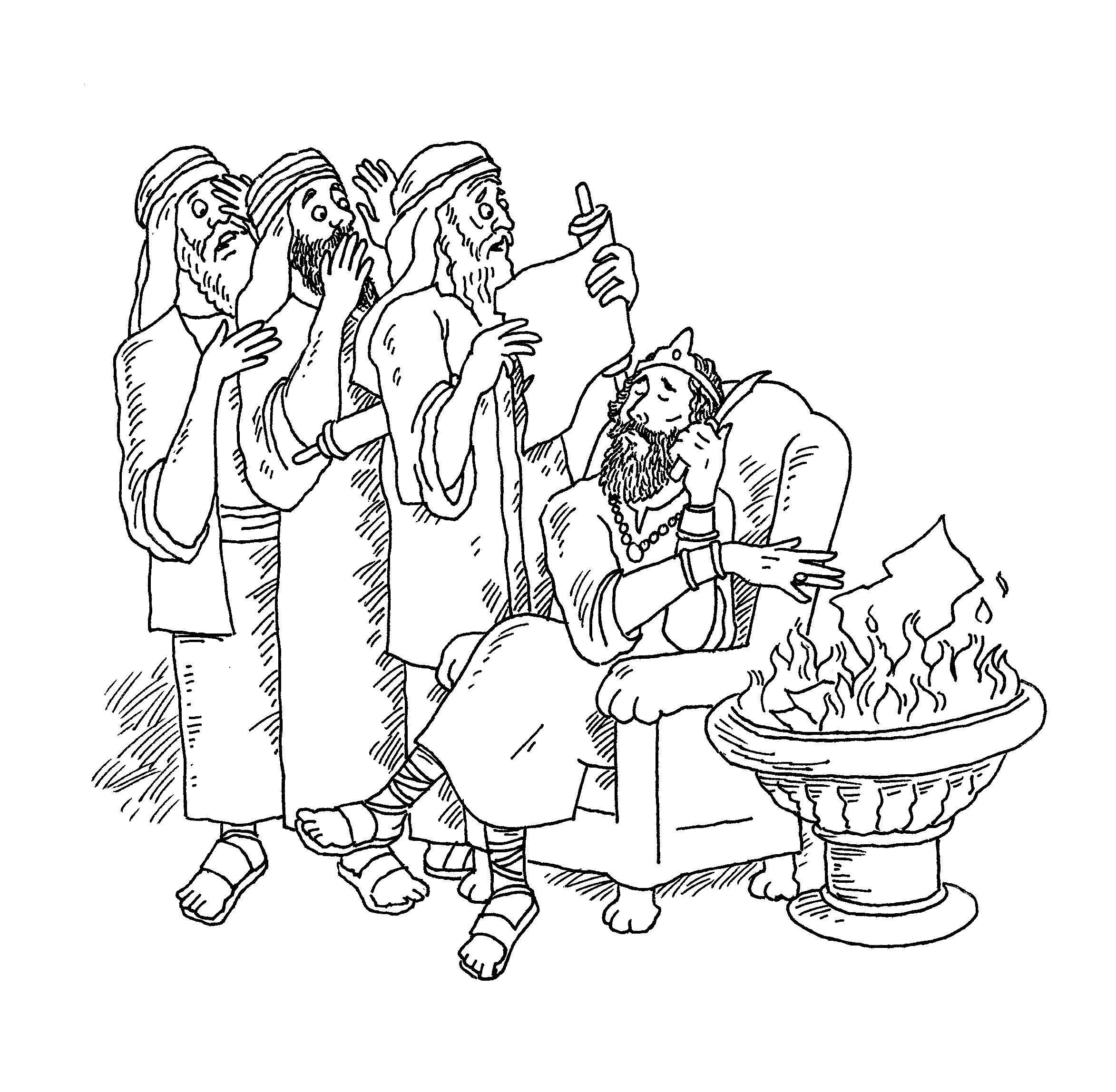 King Josiah Coloring Page