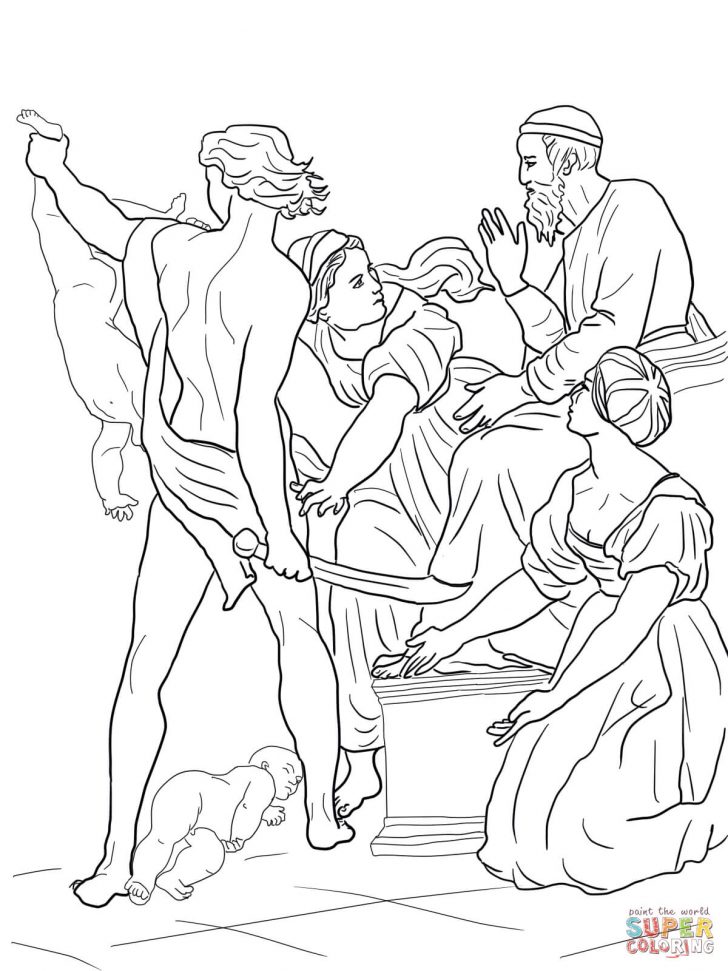 728x971 King Josiah Coloring Page Free For Kids