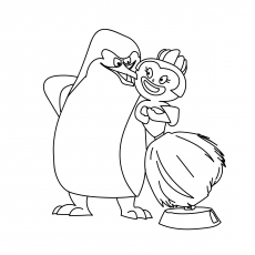 King Julien Coloring Pages