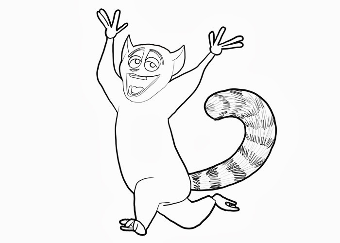 700x500 King Julien Coloring Pages Free Coloring Pages And Coloring