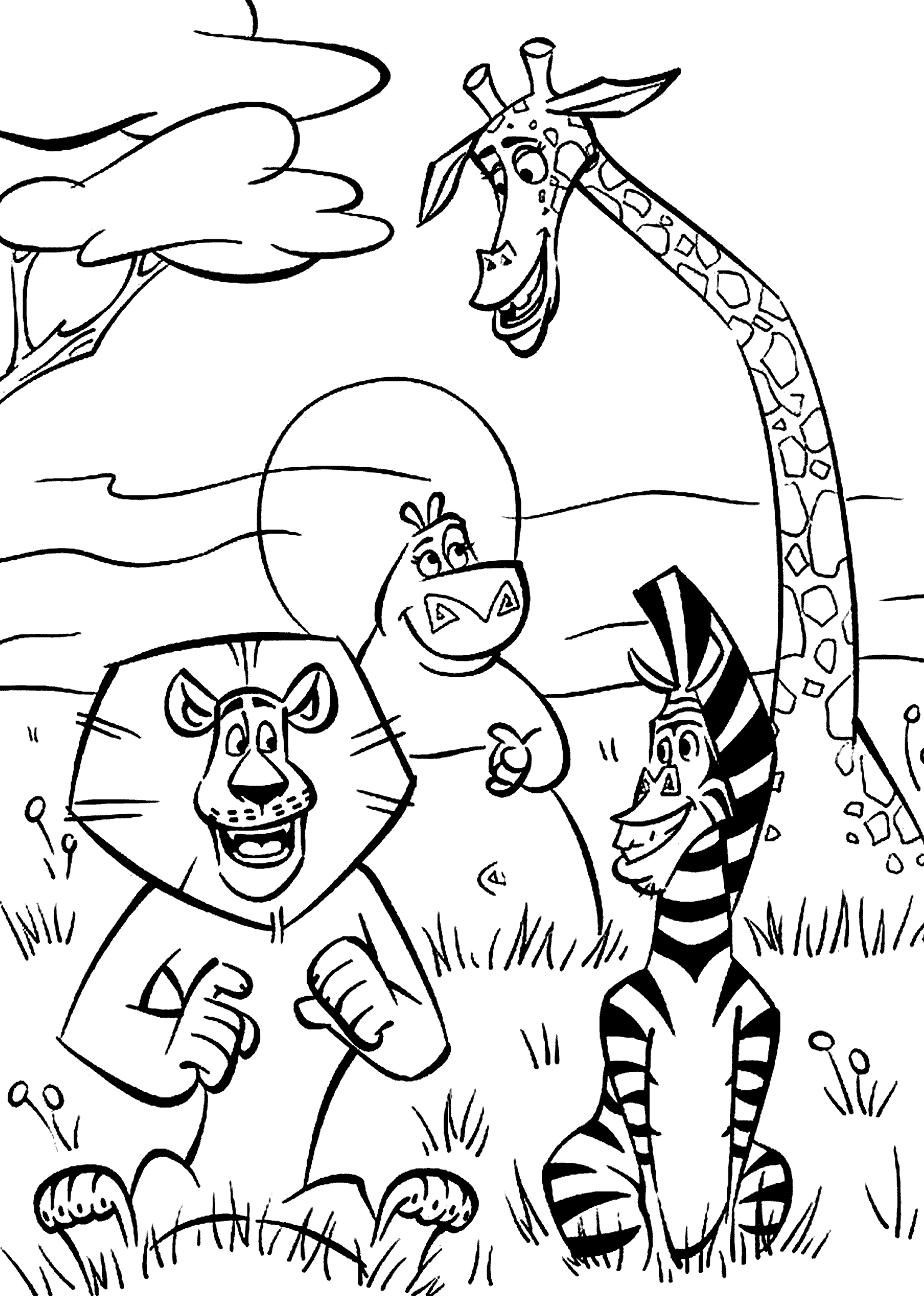 1483x2079 Best Of Coloring Pages Of Africa And Madagascar Collection Free