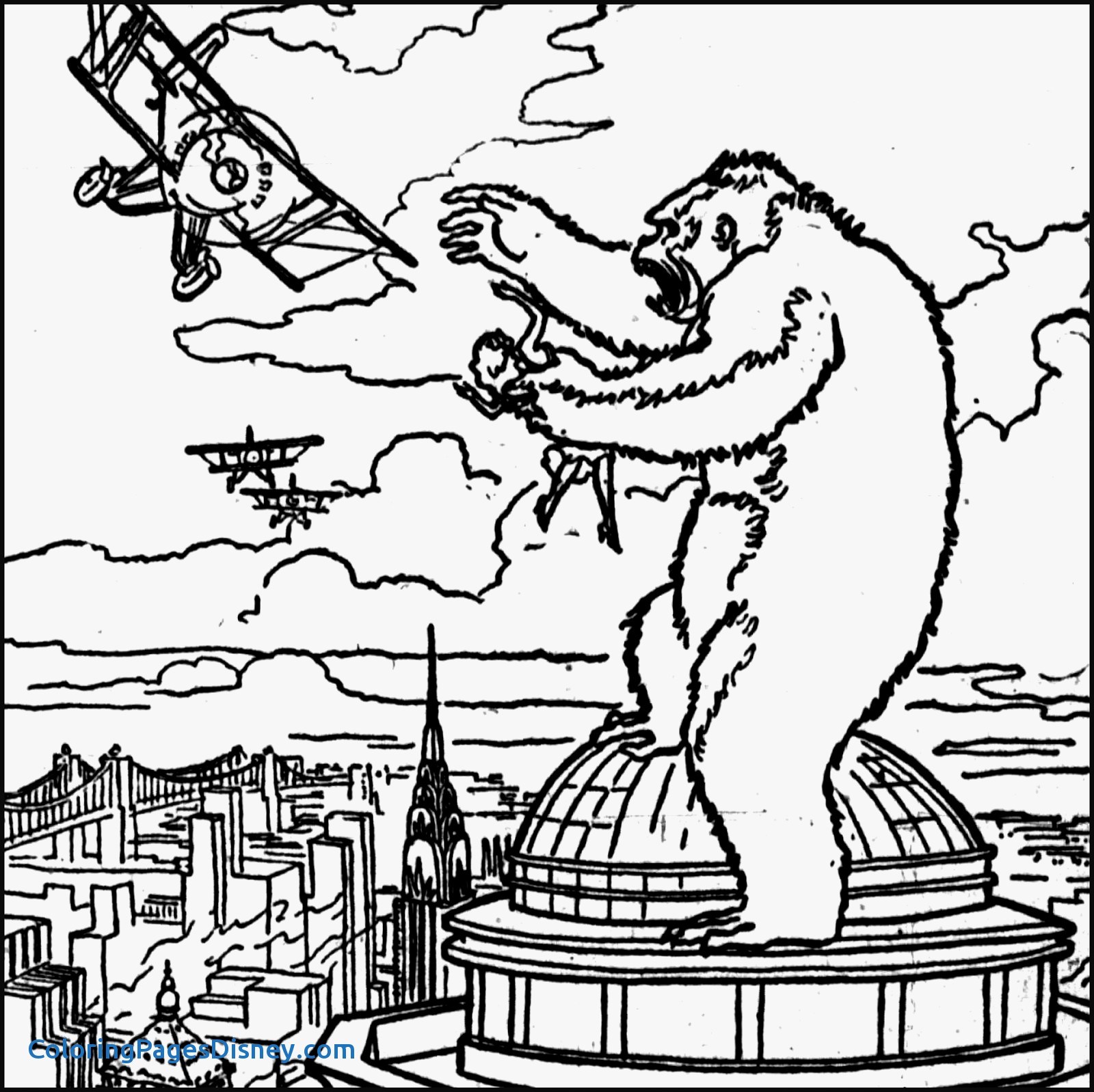 1600x1598 Coloring Pages King Kong Fresh Dorable Donkey Kong And Diddy Kong