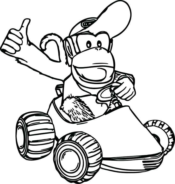 728x768 Donkey Kong Coloring Page Donkey Coloring Pages Free Donkey Kong