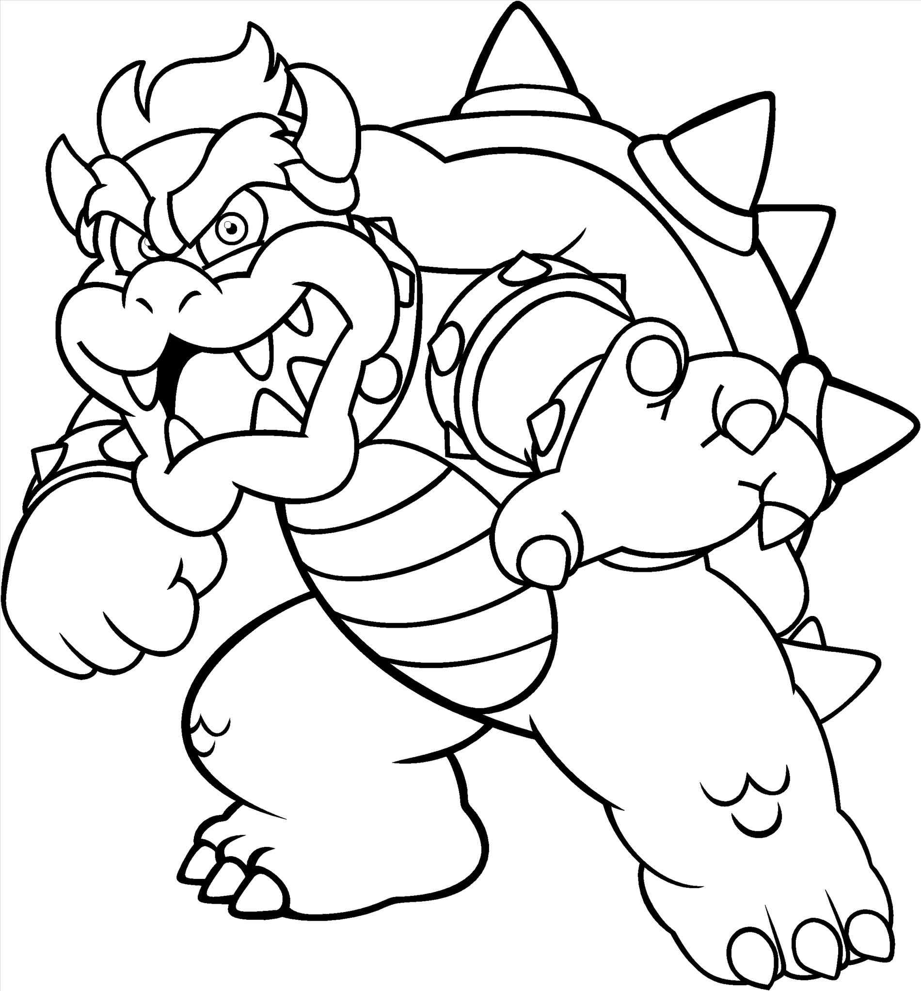 1900x2043 Morton Koopa Coloring Pages Online Coloring Printable