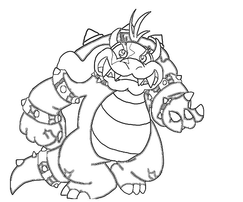 800x667 Super Smash Brothers Coloring Pages. Wendy O Koopas Kootiful