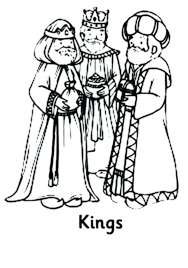 600x855 Three Kings Coloring Pages
