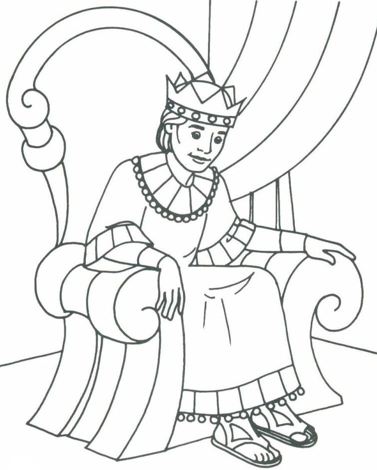 King Nebuchadnezzar Coloring Pages
