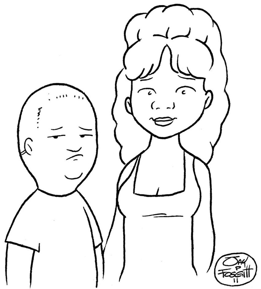 850x940 King Of The Hill Coloring Pages Newyork