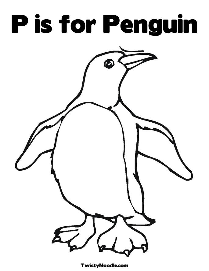 685x886 Penguin Color Sheet 383720