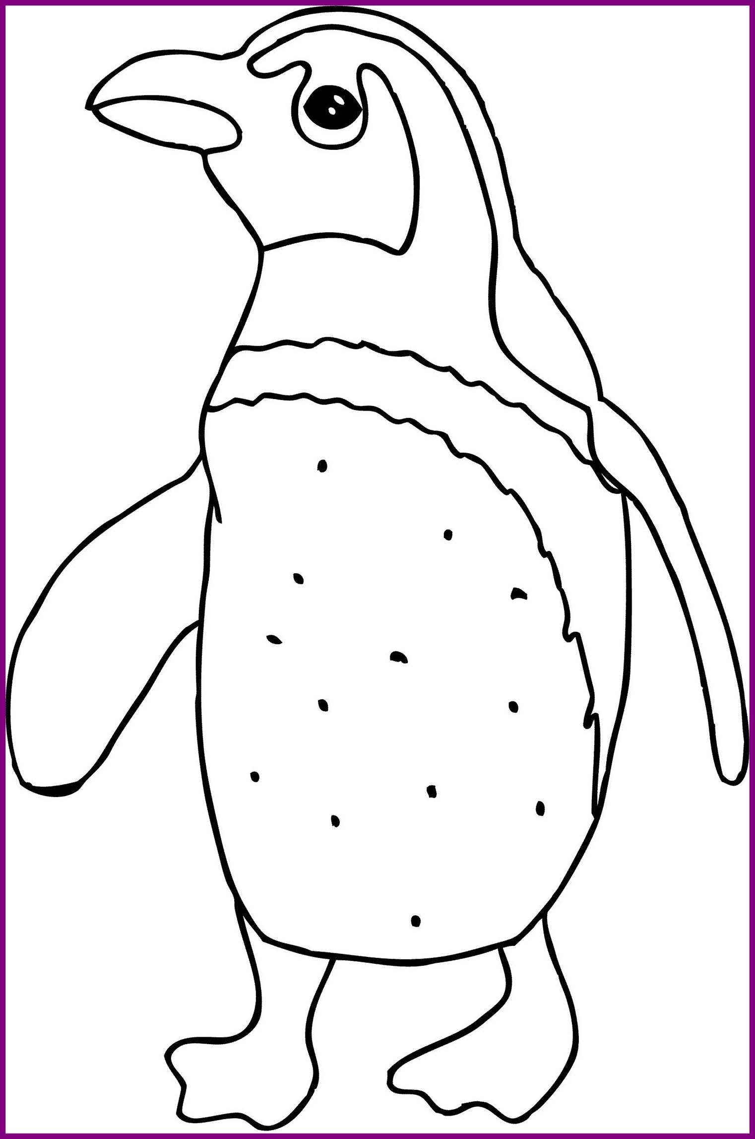1522x2295 Appealing Unique Penguin Coloring Page Gallery Printable Sheet