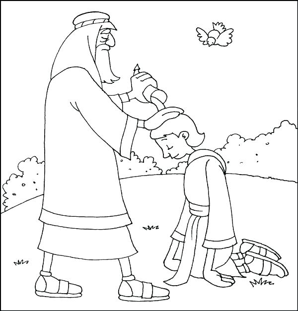 600x627 King Saul Coloring Page King Coloring Pages King Coloring Pages