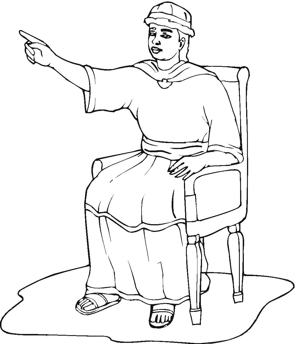 1033x1200 King Saul Coloring Page Solomon Arilitv King Saul Coloring King