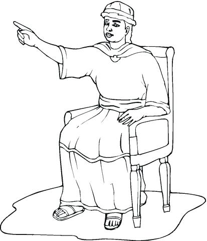 413x480 King Solomon Coloring Pages Coloring Collection
