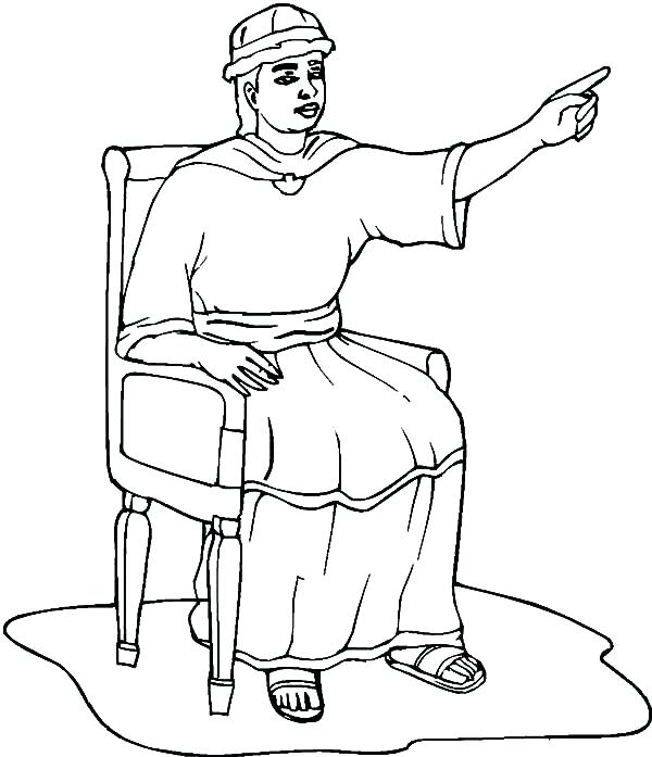 600x697 King Solomon Temple Coloring Sheets Coloring Collection