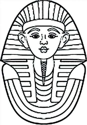 350x500 Coloring Page ~ King Tut Coloring Page Tuts Tomb King Tut Coloring