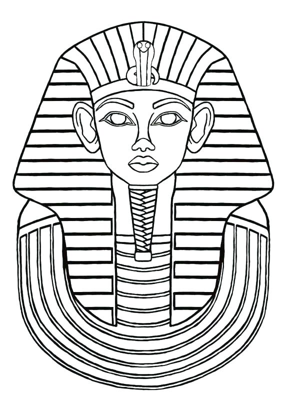 564x786 King Tut Coloring Page Coloring Pages Sheets Free King King Tuts