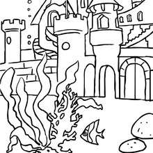 220x220 Mermaid Coloring Pages