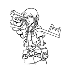 230x230 Top 25 Free Printable Kingdom Hearts Coloring Pages Online