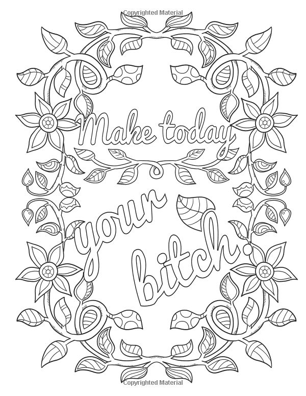 Kinky Coloring Pages