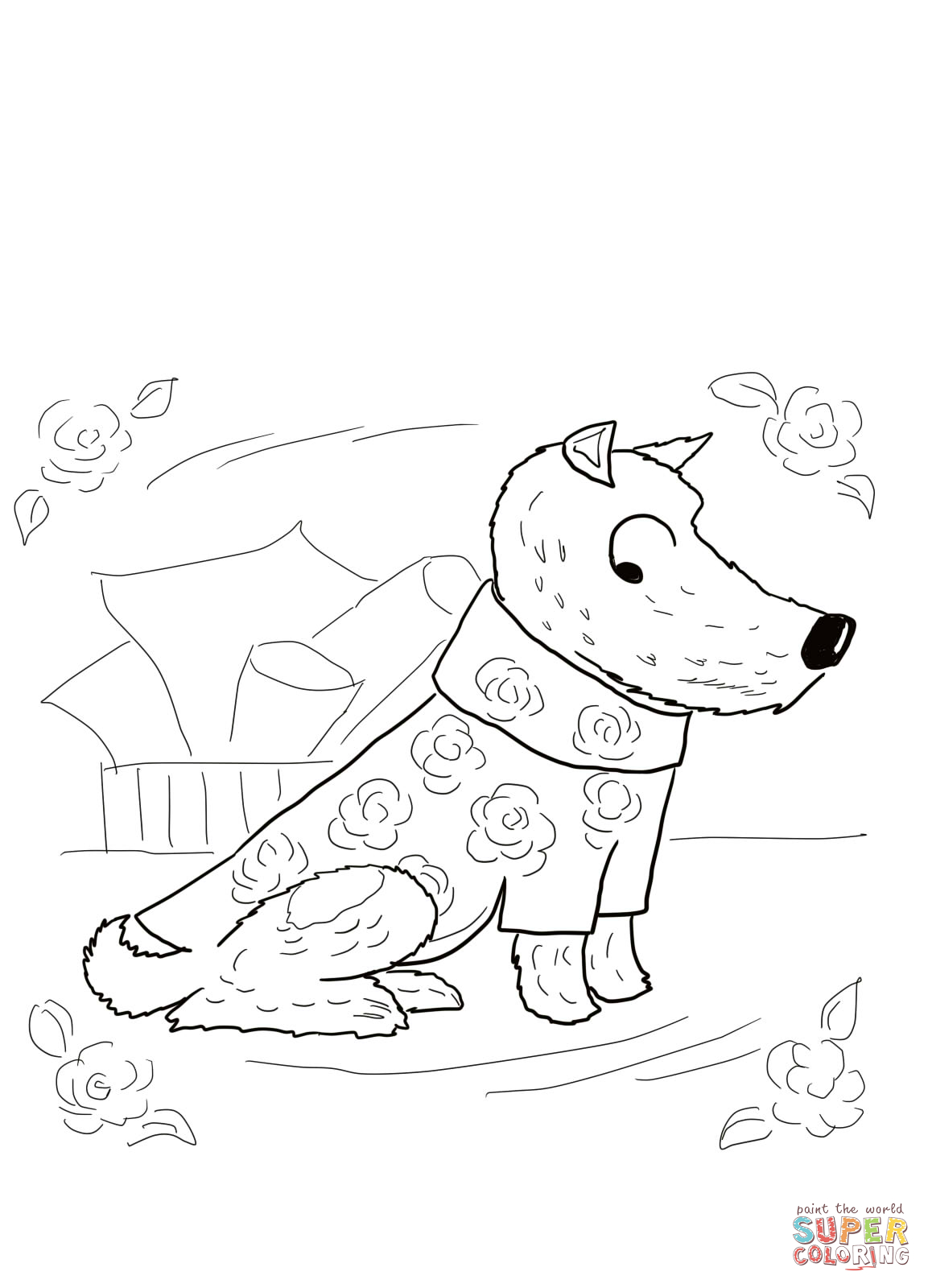 1153x1600 Dirty Coloring Pages Harry The Dog Free Dirty