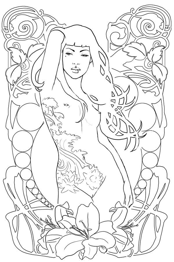 600x900 Kinky Coloring Pages