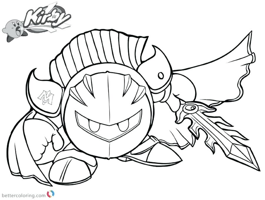 900x680 Kirby Coloring Pages Download This Coloring Page Kirby Coloring