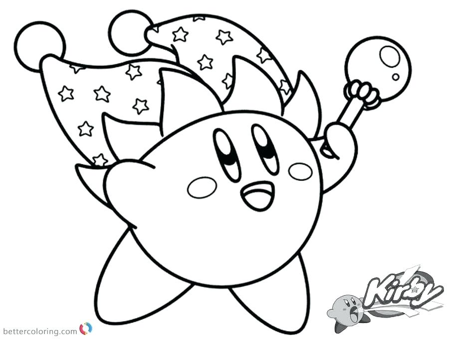 900x680 Kirby Coloring Pages Download This Coloring Page Kirby Kangaroo
