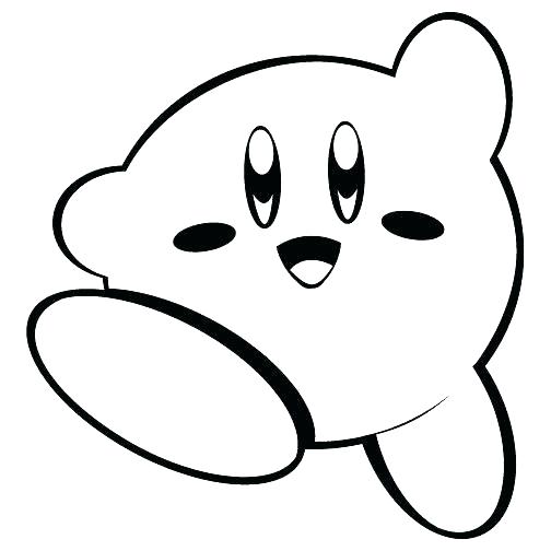 504x504 Cute Kirby Coloring Pages Kirby Coloring Page Kirby Coloring Pages
