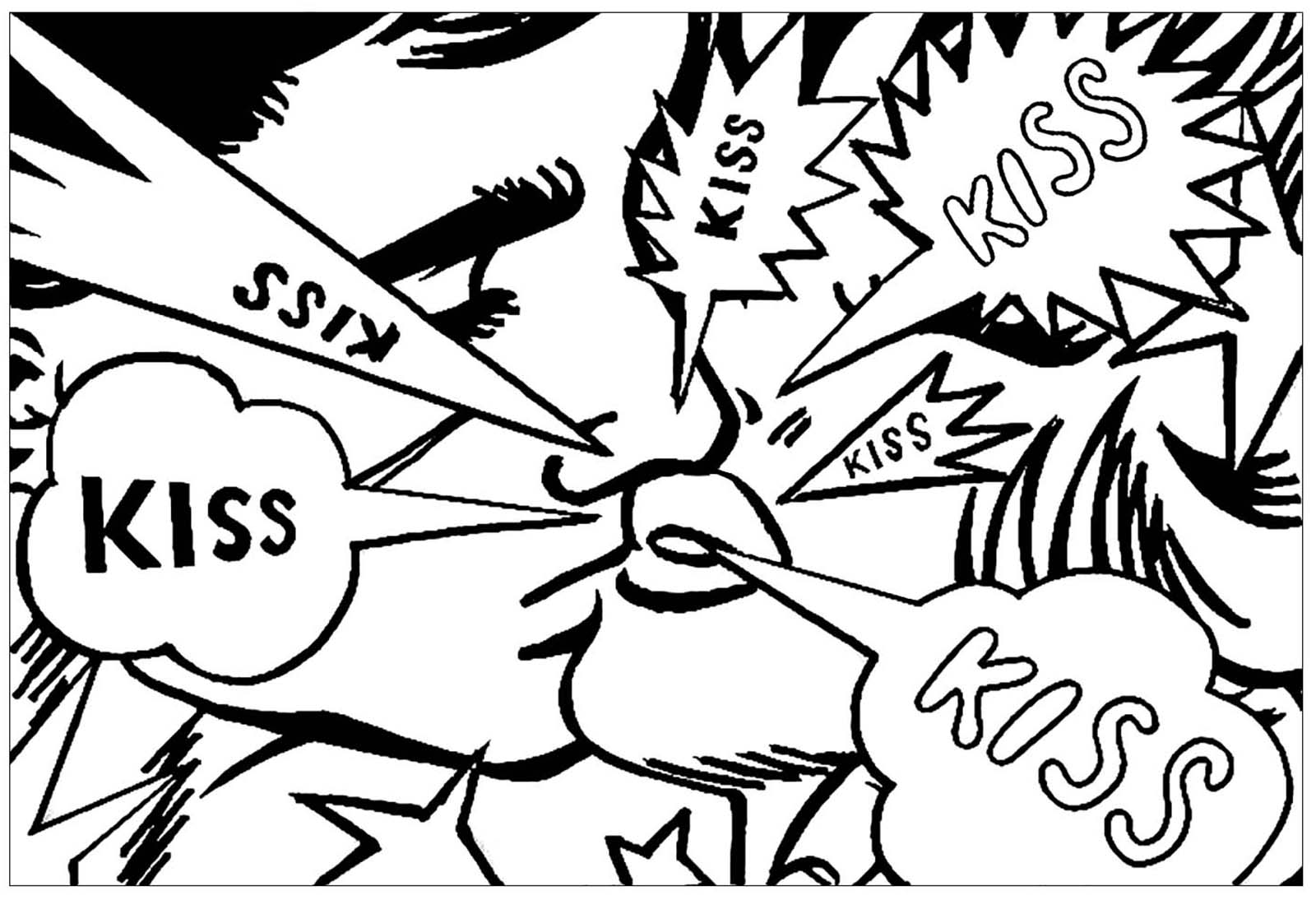 1600x1094 Kiss Roy Lichtenstein
