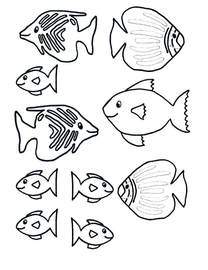 728x942 Coloring Pages Of Fish Fish Wearing A Crown With Kissing Lips