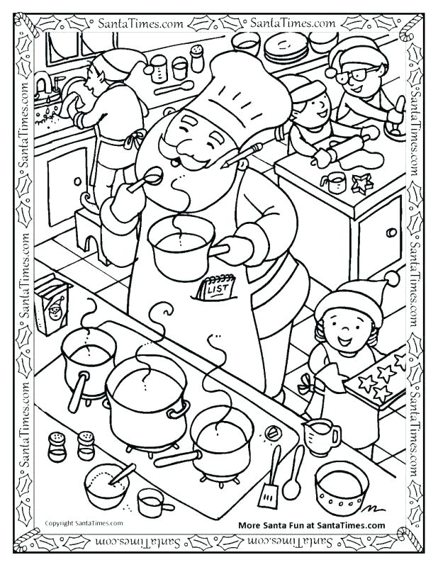 618x800 Kitchen Coloring Pages Glamorous Cooking Coloring Page Cooking