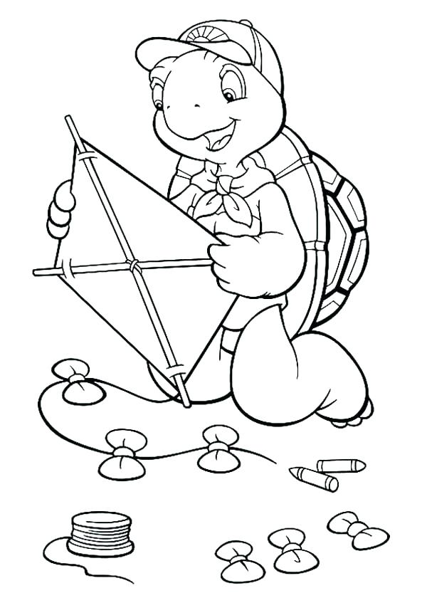 600x840 Kite Coloring Page Coloring Pages Of Kitess The Turtle Make