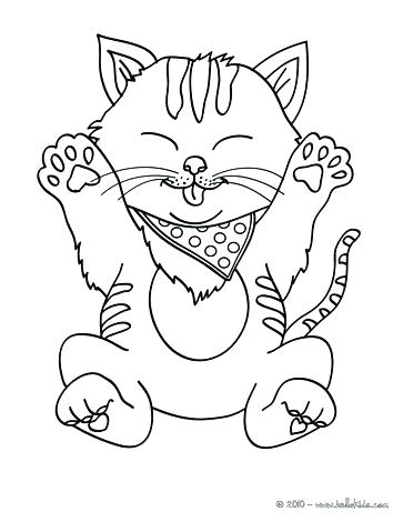 363x470 Kittens Coloring Pages To Print S S Kitten Colouring Pages