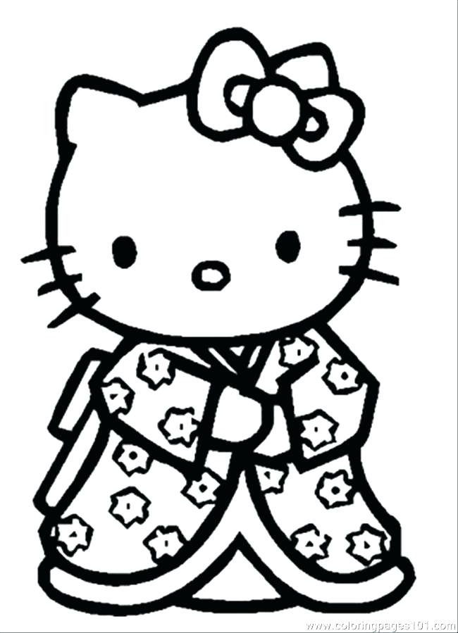 650x899 Kitty Cat Coloring Pages Free Cat Coloring Pages Printable Hello