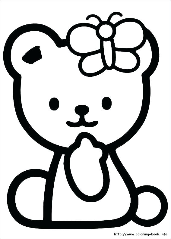 567x794 Kitty Cat Pictures To Color