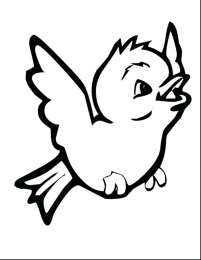 687x889 Realistic Cat Coloring Pages