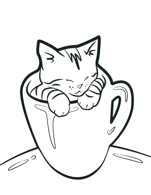 600x776 Kitty Cat Coloring Pages Cat Coloring Pages Printable As Well As