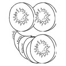 230x230 Kiwi Fruit Coloring Pages, Sweet Kiwi Fruit Coloring Pages
