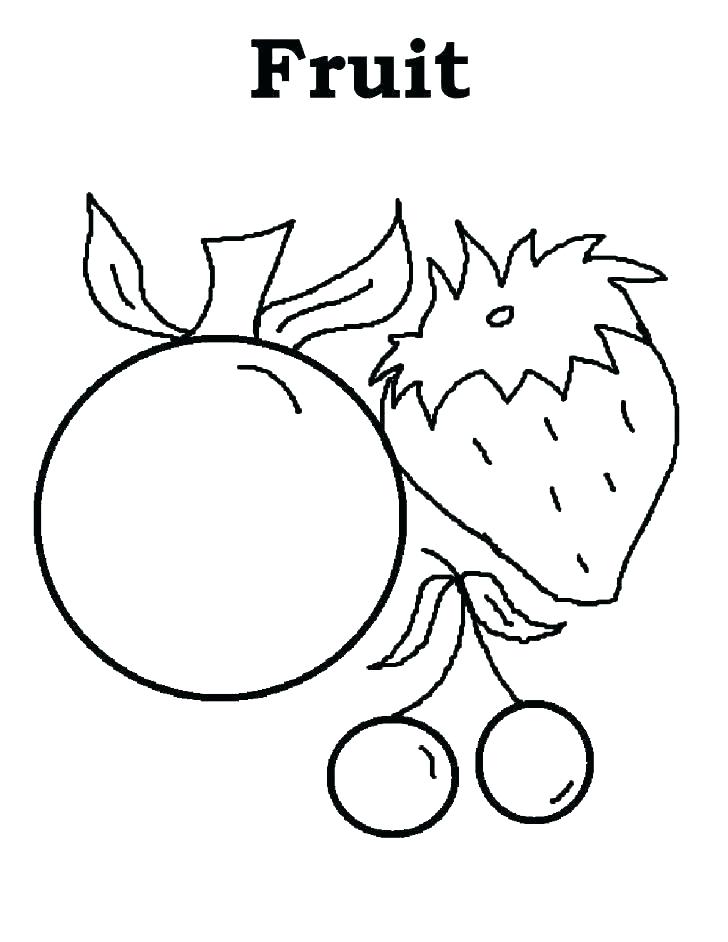728x942 Coloring Pages Fruit Printable Fruit Coloring Pages Apple Fruit