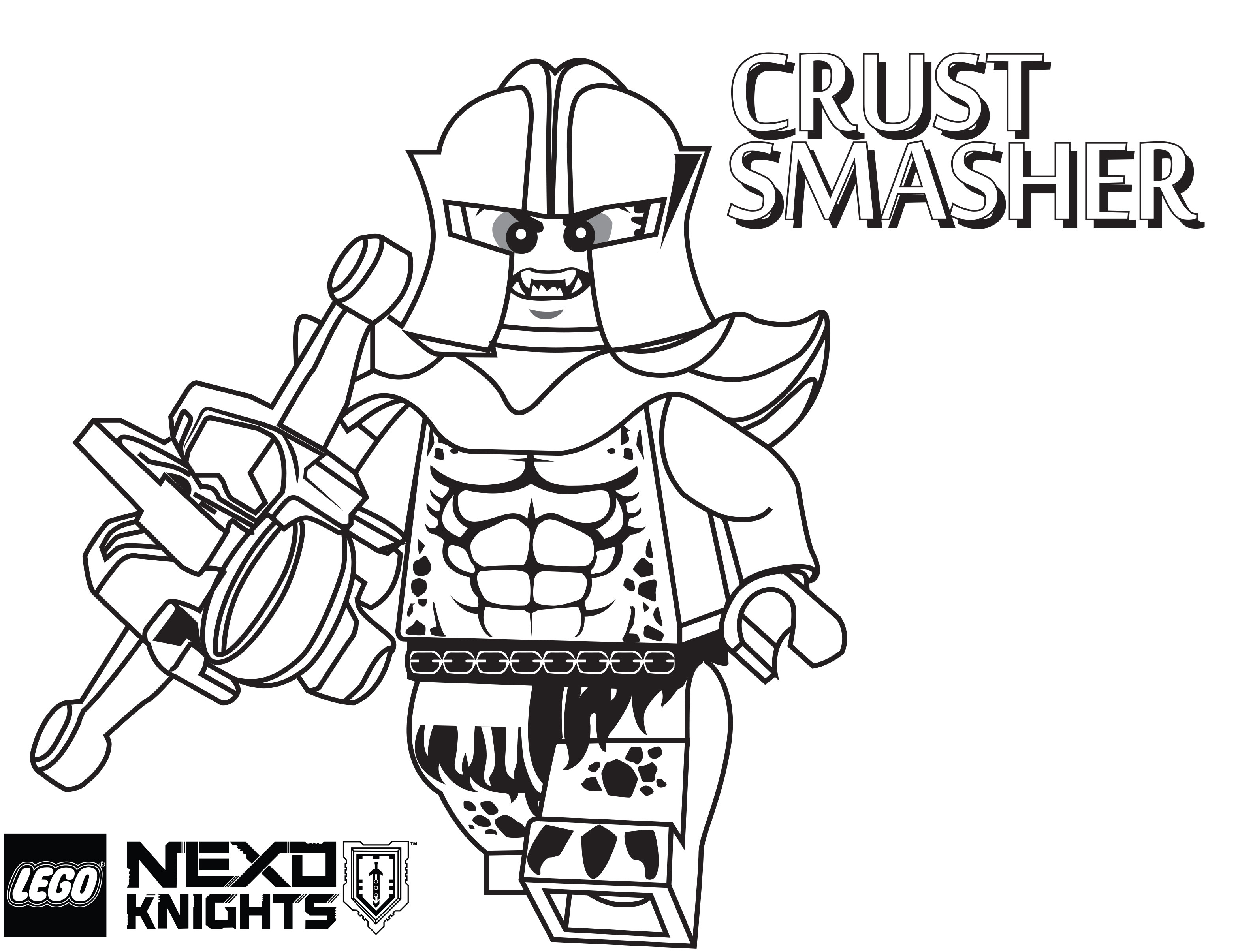 3134x2411 Lego Nexo Knights Coloring Pages