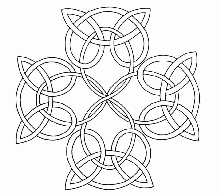 940x827 This Is Knot Coloring Pages Images Page Cross Inside This Is Knot