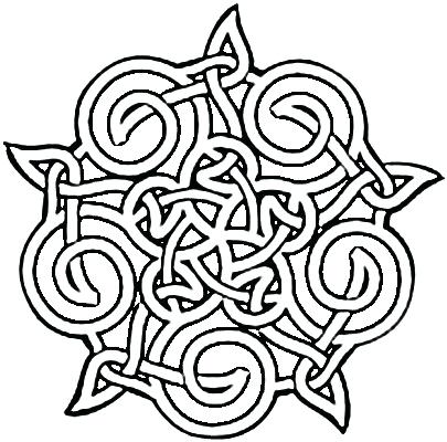 405x400 Celtic Coloring Page Knot Coloring Pages Best Coloring Pages Irish