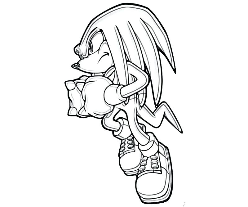 800x667 Knuckles Coloring Pages Sonic Characters Coloring Pages Printable