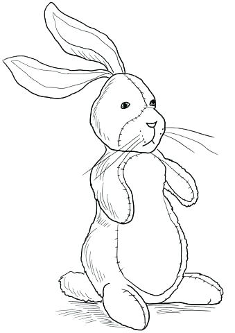 Knuffle Bunny Coloring Page
