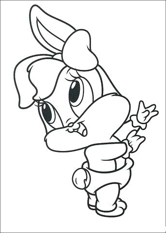 343x480 Knuffle Bunny Coloring Page Free Bunny Coloring Pages More Images