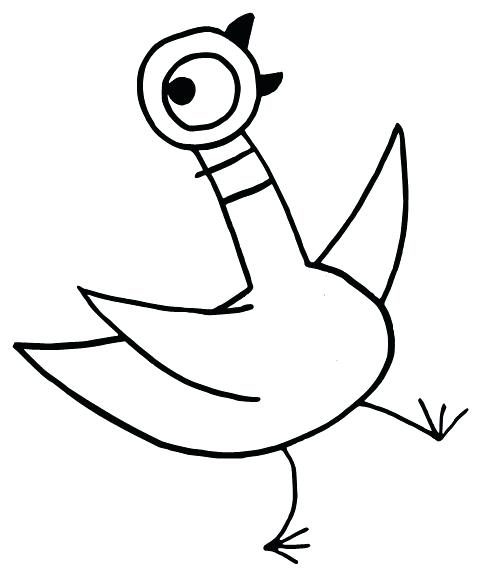 479x575 Knuffle Bunny Coloring Page Mo Pages 1 Pigeon
