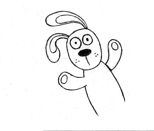 600x509 Surprised Knuffle Bunny Coloring Pages Parent Reading Activities