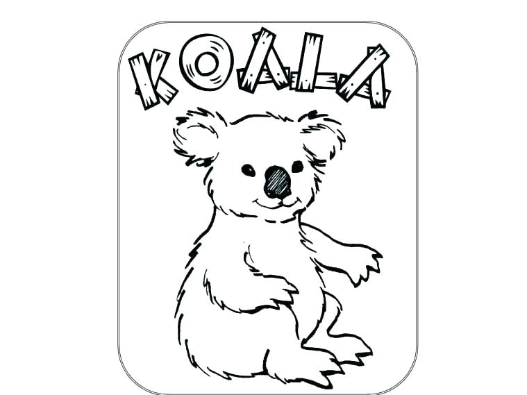 759x569 Free Koala Bear Coloring Pages Printable Coloring Koala Coloring