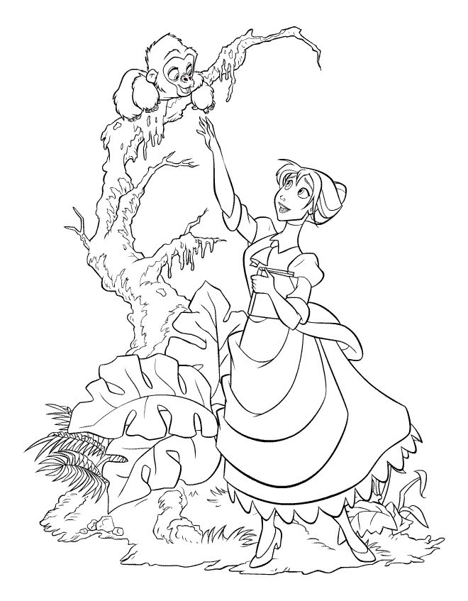 660x847 64 Best Tarzan Colouring Pages Images On Coloring